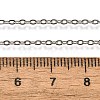Non-Tarnish 304 Stainless Steel Cable Chain Necklace STAS-T040-PJ204-50-3