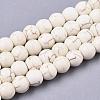 Synthetic Magnesite Beads Strands X-TURQ-S192-6mm-1-1