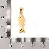 Brass Micro Pave Cubic Zirconia Pendants KK-R100-09G-02-3