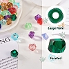  120Pcs 8 Colors Transparent Resin Beads RESI-TA0001-58-4