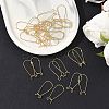 SHEGRACE Brass Kidney Ear Wire XGR0004G-43G-4