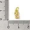 Brass Micro Pave Cubic Zirconia Charms KK-M283-24A-01-3