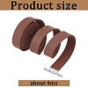 Flat PU Leather Cord WL-WH0004-09E-2