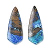 Natural Azurite Cabochons GG-CBA78D8-03C-3