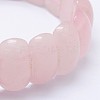 Natural Rose Quartz Beads Stretch Bracelets BJEW-I265-B01-3