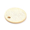 Brass Charms X-KK-Y003-06G-G-3