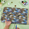Japanese Style Cotton Fabric DIY-WH0504-889C-3