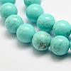 Natural Magnesite Beads Strands G-E384-01-10mm-1
