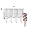 Food Grade DIY Rectangle Ice-cream Silicone Molds DIY-D062-07B-7