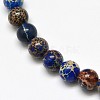 Natural Imperial Jasper Round Bead Strands X-G-I103-6mm-08-3
