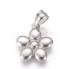 Tarnish Resistant 304 Stainless Steel Pendants STAS-E449-74P-1