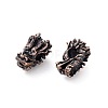 Tibetan Style Alloy Beads PALLOY-F257-03R-2