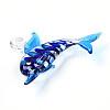 Handmade Lampwork Big Pendants LAMP-T023-14-3