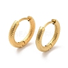 304 Stainless Steel Hoop Earring EJEW-H134-01G-1
