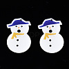 Transparent Printed Acrylic Pendants KY-S163-341-2