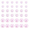 105Pcs 3 Styles Electroplate Opaque Solid Color Glass Beads Strands GLAA-TA0004-40B-1
