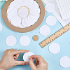 85Pcs Flat Round Acrylic Action Figure Display Pedestals ODIS-FG0002-14A-3