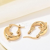 304 Stainless Steel Hoop Earrings For Women EJEW-B114-01G-3