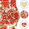 30Pcs 15 Styles Alloy Pendants FIND-YW0005-13-4