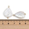 Natural Freshwater Pearl Keshi Pearl Pendants STAS-D378-06A-G-3