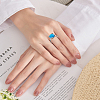 1Pc Adjustable 925 Silver Ring Adjustable Ring Findings FIND-DC0006-64P-6