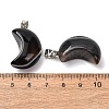 Natural Banded Agate Pendants G-F820-02L-15-2
