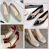 6Pcs 3 Styles Bowknot Alloy Rhinestone Shoe Decorations FIND-CP0002-22A-5