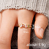 Oval & Horse Eye & Rectangle Brass with Colorful Cubic Zirconia Finger Rings FS-WGD0B16-01-4