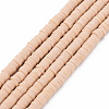 Handmade Polymer Clay Bead Strands CLAY-T002-4mm-66-1