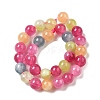 Dyed Natural Malaysia Jade Beads Strands X-G-G021-02A-18-2