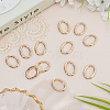 20Pcs Zinc Alloy Spring Gate Rings FIND-SP0004-30G-3