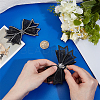 Cloth Rhinestone Bowknot Shoe Decoration FIND-WH0199-63B-3