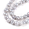 Natural Cultured Freshwater Pearl Beads Strands PEAR-N014-03I-4