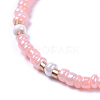 Adjustable Nylon Thread Braided Beads Bracelets BJEW-JB04377-02-2