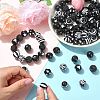 100Pcs Opaque Acrylic Beads OACR-CJ0002-50-4