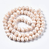 Electroplate Glass Beads Strands LS-EGLA-A034-P1mm-A17-3