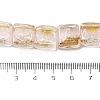 Handmade Gold Foil and Silver Foil Lampwork Beads FOIL-C001-01A-07-4