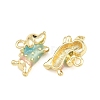 Alloy with Enamel Pendants AL-CBA1FD3-19G-01-2