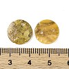 Spray Painted Natural Akoya Shell Connector Charms LS-BSHE-S304-17A-3