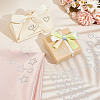 10 Sheets 2 Style Rhinestones Face Sticker FIND-GO0001-59-4