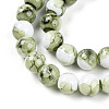 Baking Paint Glass Beads Strands X-DGLA-N003-10mm-C06-4