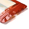 Rectangle Glitter Holographic PVC Resealable Packaging Bags ABAG-P011-01E-02-4