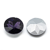 Pointed Back Glass Rhinestone Cabochons RGLA-T029-14mm-17-2