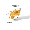 Stainless Steel Handmade Polishing Irregular Shaped Cuff Rings EG8151-4