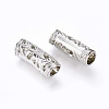 Alloy Tube Beads PALLOY-F133-17P-2