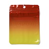Rectangle Glitter Holographic PVC Resealable Packaging Bags ABAG-P011-01E-02-2