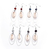 Brass Dangle Earrings EJEW-JE02963-1