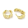 Brass Hoop Earrings EJEW-L211-010G-G-2