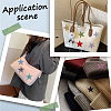 10Pcs 10 Colors Plastic Clothing Patches FIND-GF0008-81-5