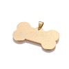 Ion Plating(IP) 304 Stainless Steel Pendants STAS-F200-01G-2